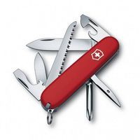 Комплект Нож Victorinox Hiker Red 1.4613 + Чехол с фонариком Police