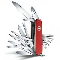 Фото Комплект Нож Victorinox SwissChamp Red 1.6795 + Чехол с фонариком Police