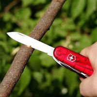 Фото Комплект Нож Victorinox Huntsman 1.3713.T + Чехол с фонариком Police