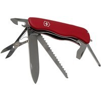 Комплект Victorinox Нож Outrider 0.8513 + Чехол для ножа универсальный на липучке + Фонарик