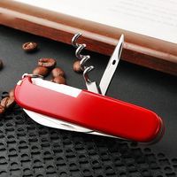 Фото Комплект Victorinox Нож Spartan Red 1.3603 + Чехол для ножа универсальный на липучке + Фонарь
