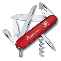 Фото Комплект Victorinox Нож Camper Red 1.3613.71 + Чехол для ножа универсальный на липучке + Фонарь