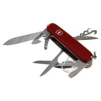 Комплект Victorinox Нож Explorer 1.6703 + Чехол для ножа универсальный на липучке + Фонарь