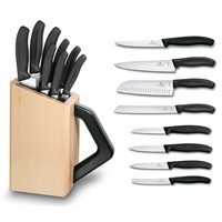 Набор ножей Victorinox с деревянной подставкой 9 пр. 6.7173.8