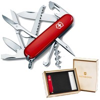 Фото Комплект Victorinox Нож Huntsman 1.3715 + Подарочная коробка для ножа 91мм vix-2